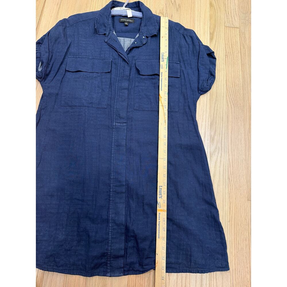 Banana Republic utility shirtdress | free shipping - Picture 7 of 7